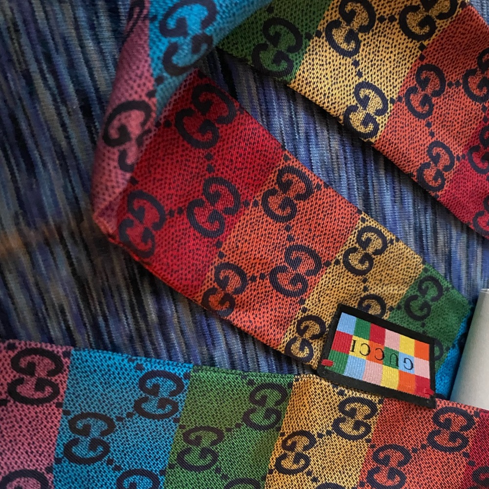 Gucci multicolor scarf/ headband